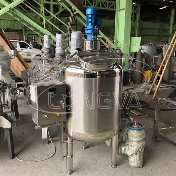 Stainless Steel Variable Frequency Speed Mixing Tank