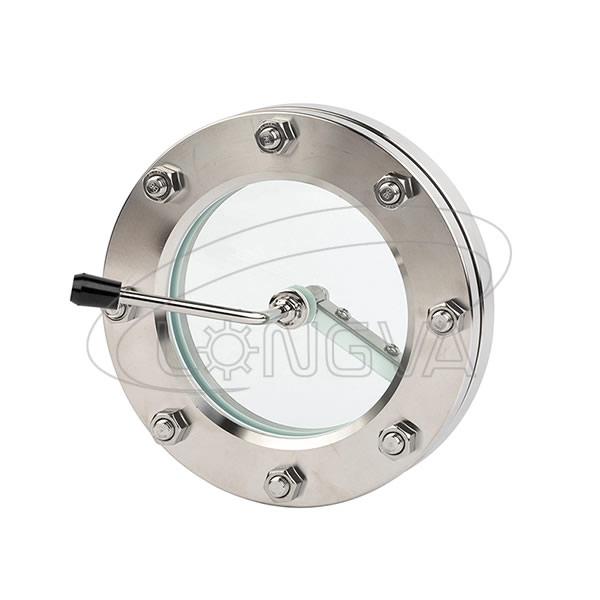 Flange Sight Glass with Brush