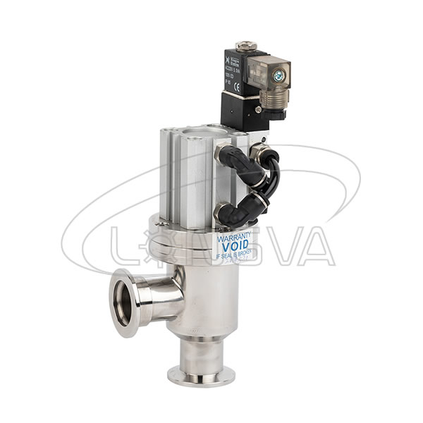 Pneumatic Vacuu m Angle Flapper Valve