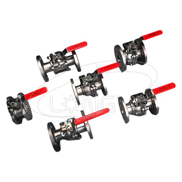 Flange ball valves