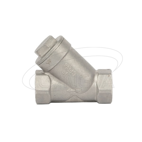 Stainless Steel 304 Casting Industrial Y-Type Check Valve