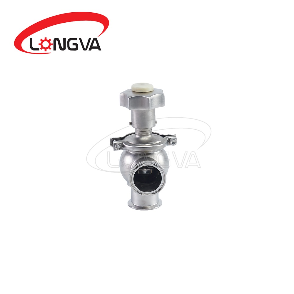 Sanitary regulating valve