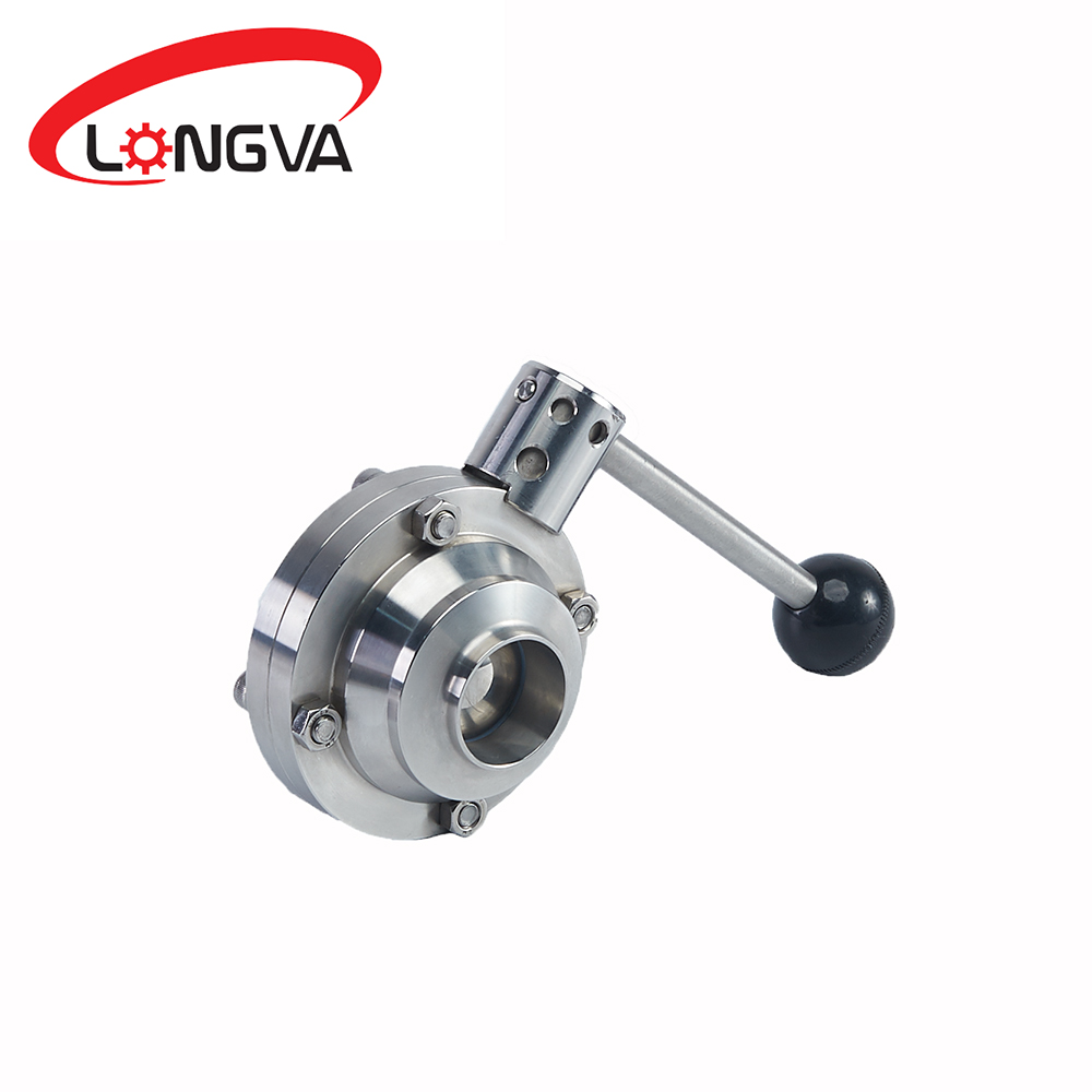 Sanitary Stainless Steel Butterfly type Ball Valve
