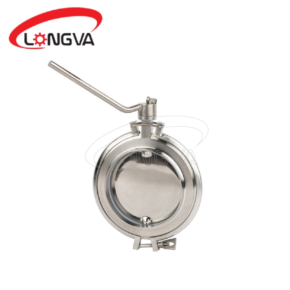Sanitary Tank Bottom Discharge Butterfly Valve