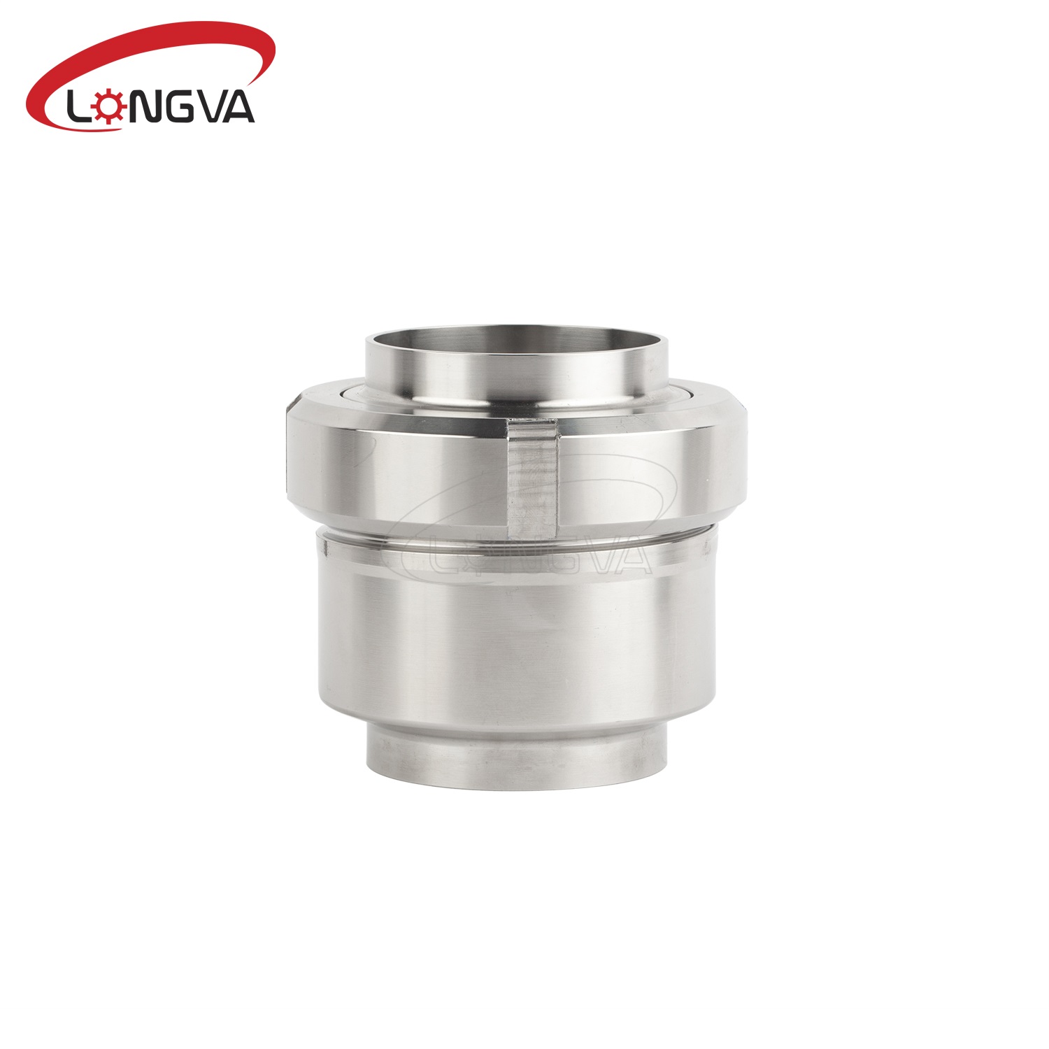 Sanitary union type weld check valve